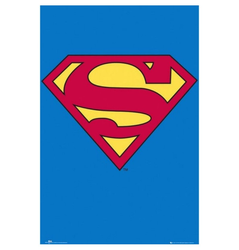 Superman Logo Poster