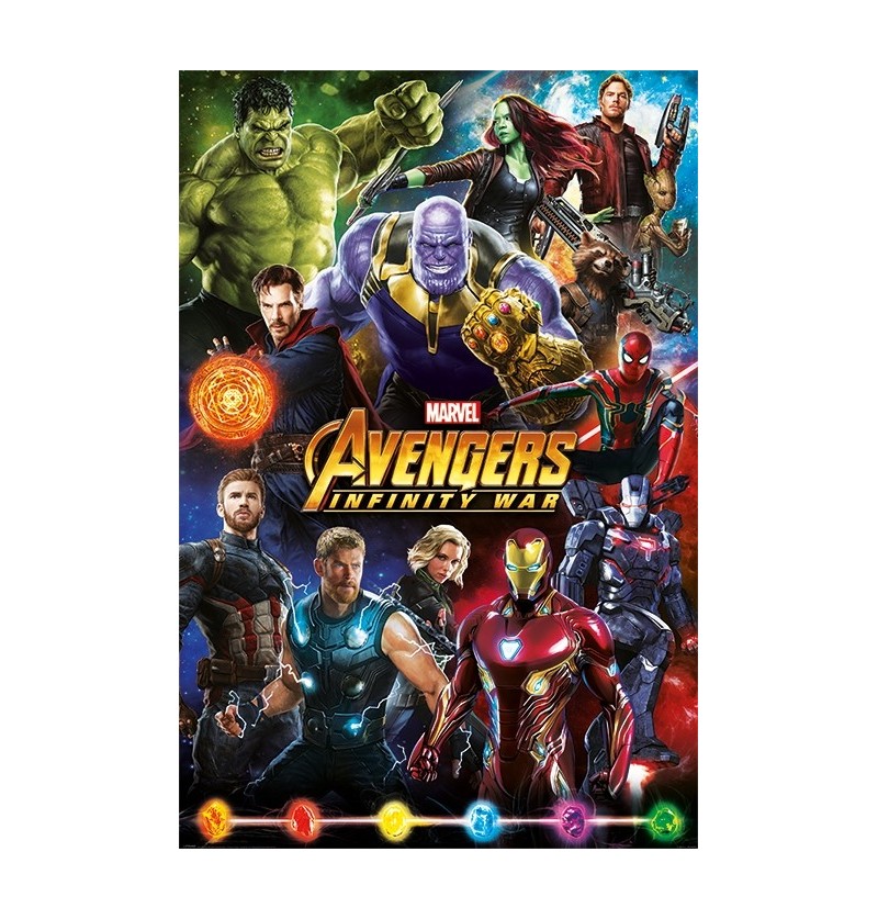 AVENGERS INFINITY WAR (CHARACTERS) POSTER