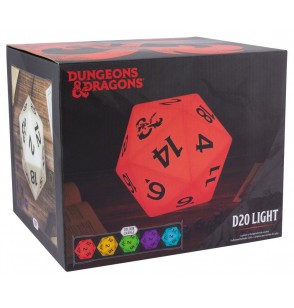 Dungeons & Dragons - D20 Dice Λάμπα με αλλαγή χρωμάτων  (PP6639DD)