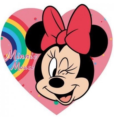 Διακοσμητικό Μαξιλάρι Σχήμα Καρδιάς Minnie Mouse